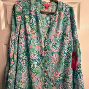 Lilly Pulitzer Maritza Floral Top